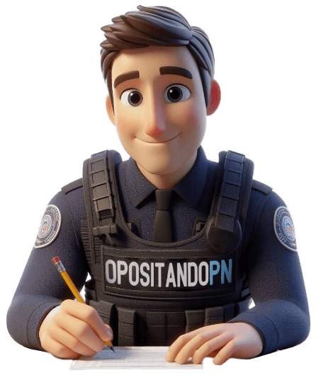 Simulacro en papel con la plantilla de respuestas